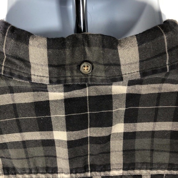 ST JOHNS BAY PREMIUM TWILL SHIRT MENS LARGE TALL BUTTON DOWN LONG SLEEVE DARK - Picture 8 of 11